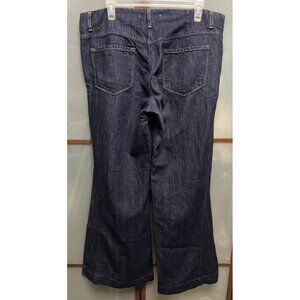 J Brand Kat Wide Flare Leg Indigo Denim Blue Jeans Size 32 Vintage Y2K Rave JNCO